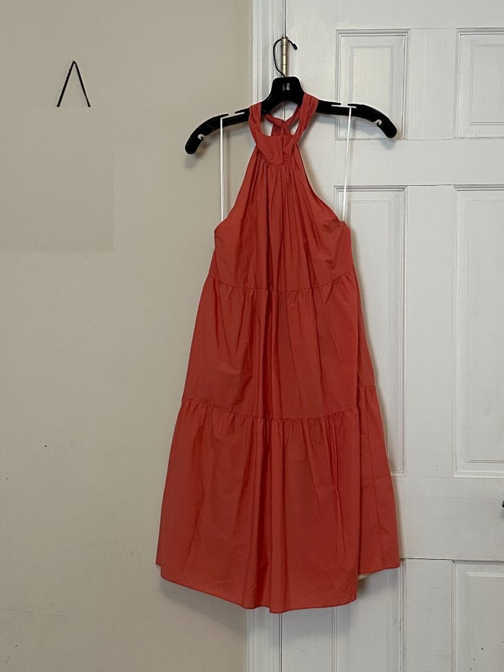 Theory Dress in Size S - Halter Style in Orange NWT